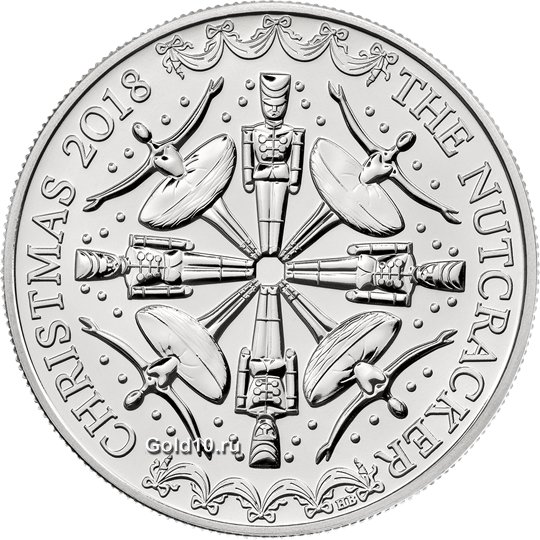 Монета «Щелкунчик» (фото - www.royalmint.com)