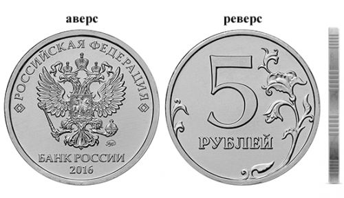 Дизайн монет России после 2016 года